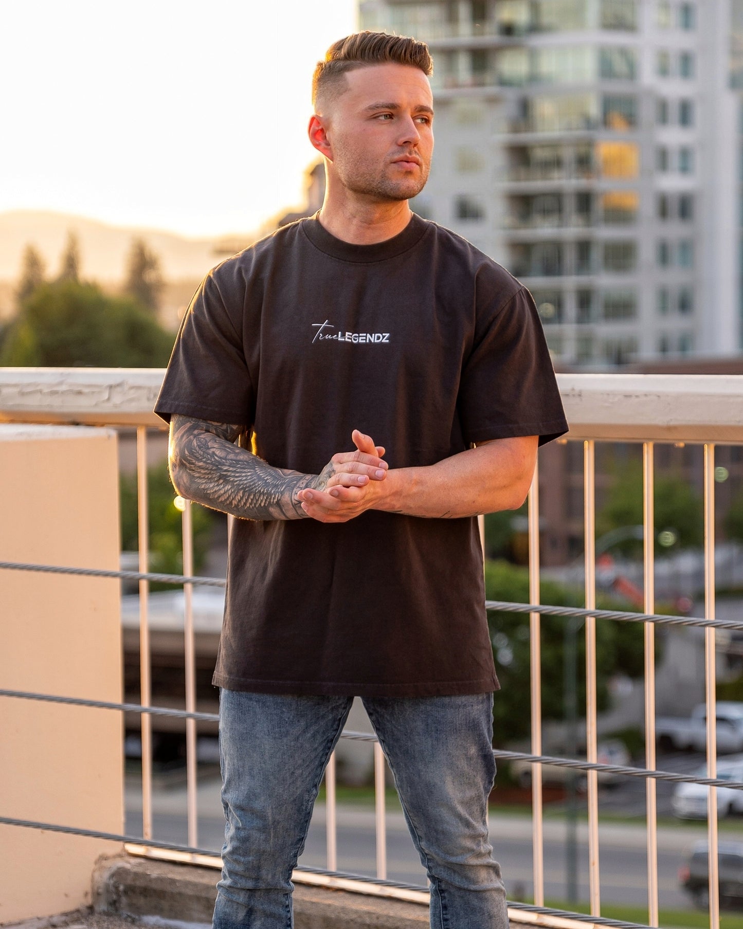 Wisdom Collection oversized tee
