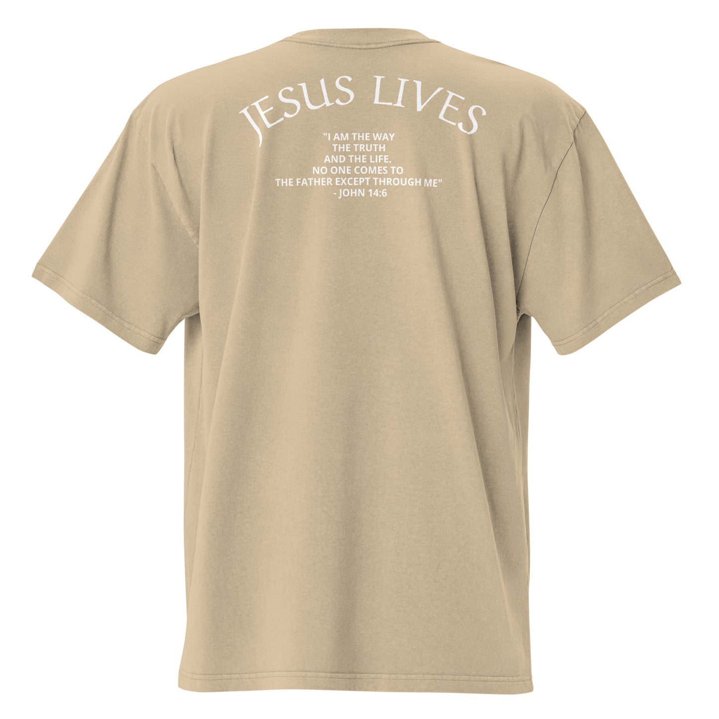 Oversized Tee 'JESUS LIVES'