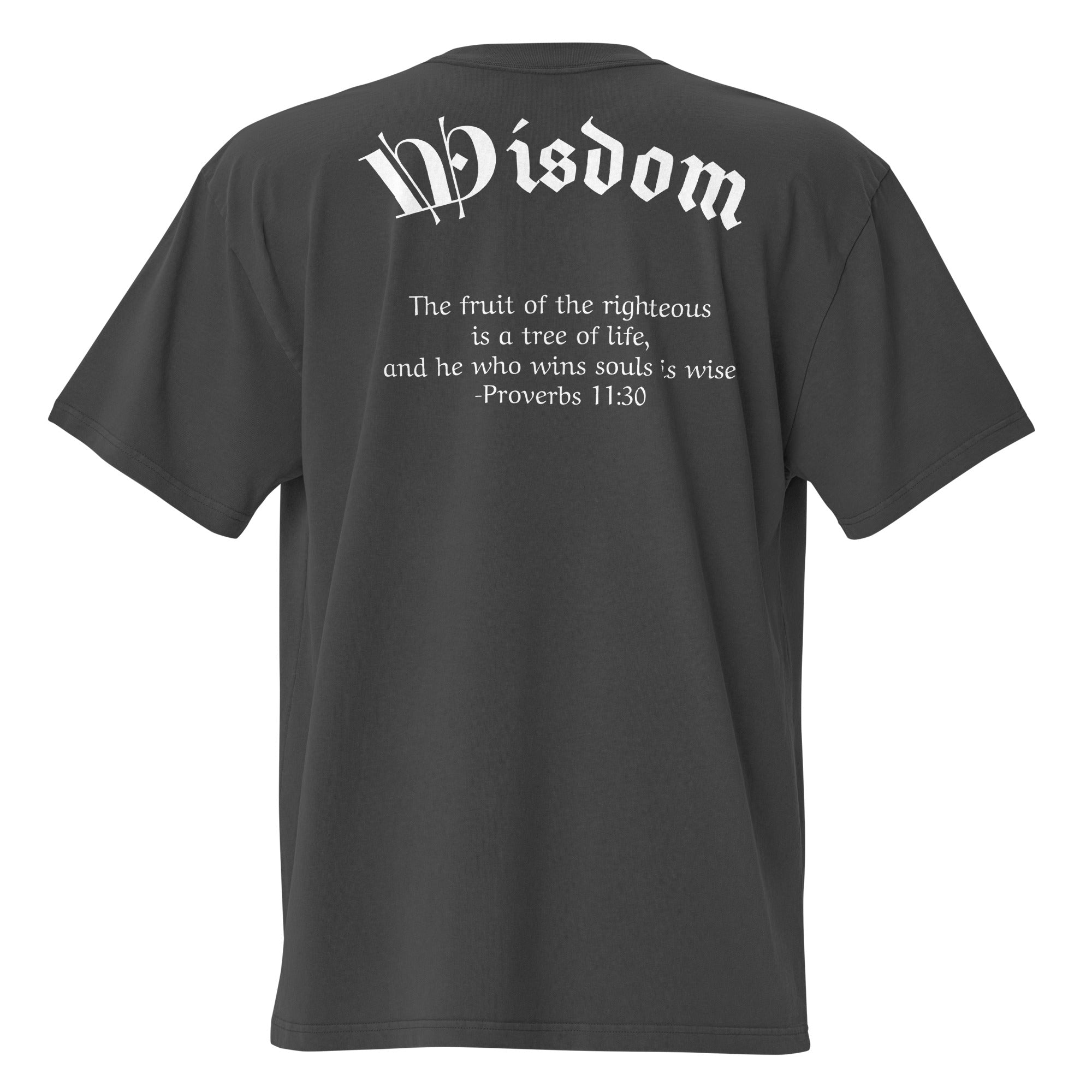 Wisdom Collection oversized tee